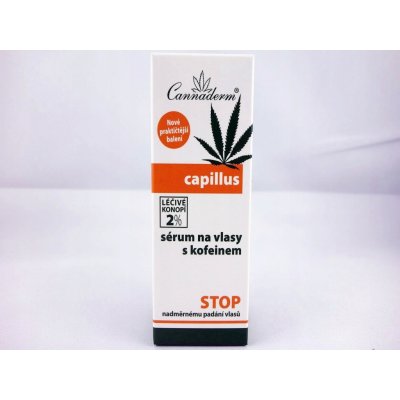 Cannaderm Stimulační sérum na vlasy s kofeinem Capillus 8 x 5 ml – Zboží Mobilmania