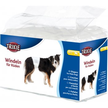 Trixie Papírové pleny pro psy M-L 45-60 cm 12 ks