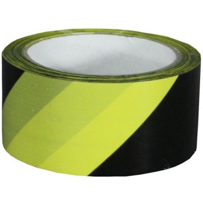 Eobaly.cz páska samolepicí PP tisk PRUHY žlutá+černá 50 mm x 66 m – Zboží Živě