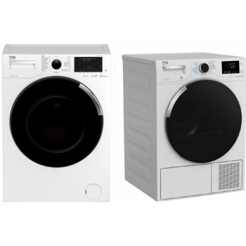 set Beko WTV8744CSXW0 + DH8544CSARX