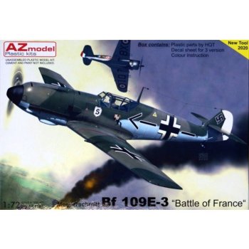 AZ Model AZ7661 Bf 109E 3 Battle of France 1:72
