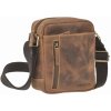 Taška  GreenBurry Vintage Travel-4 shoulder bag leather 1556-25