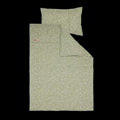 Little Dutch povlečení Wild Flowers olive 140 x 100 40 x 60 cm – Zboží Dáma