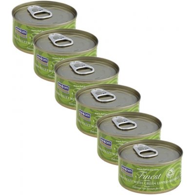 Fish4cats Finest Tuna & Green Lipped Mussel 6 x 70 g