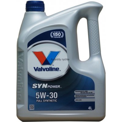 Valvoline SynPower 5W-30 4 l – Hledejceny.cz