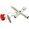 Klíč Univerzální nástrčný klíč pro rozvodné skříně 10v1, Geko G10049
