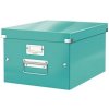 Archivační box a krabice Leitz Univerzální krabice Click&Store, velikost M (A4), ledově modrá 60440051