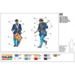 Corfix Model Kit 6012 UNION INFANTRY ZUAVES AMERICAN CIVIL WAR 1:72 – Zbozi.Blesk.cz