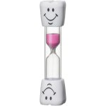 GUM přesýpací hodiny 2 minuty, růžová – Zboží Mobilmania