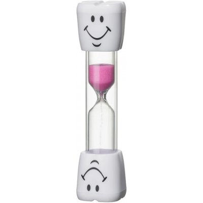 GUM přesýpací hodiny 2 minuty, růžová – Zboží Mobilmania