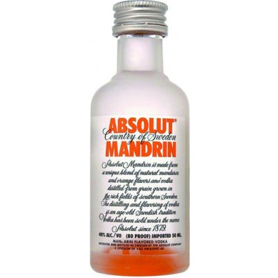 Absolut Mandrin 40% 0,05 l (holá láhev) – Zbozi.Blesk.cz