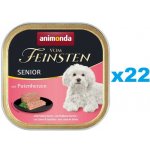 Animonda Vom Feinsten Senior Dog krůtí srdce 22 x 150 g – Zbozi.Blesk.cz