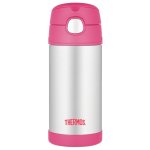 Thermos FUNtainer dětská termoska 355 ml stříbrná / růžová – Hledejceny.cz