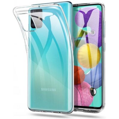 Pouzdro Forcell Ultra Slim 0,5mm Samsung Galaxy M51 SM-M515, čiré – Zboží Mobilmania