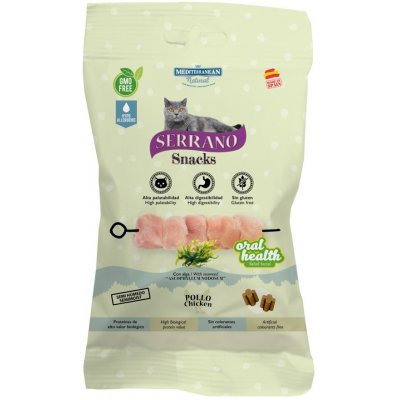 Serrano Snack Cat Oral Care Chicken 50 g – Zbozi.Blesk.cz