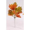 Květina Podzimní trs oranžovo-zelený 32 cm 371360-15