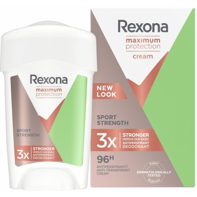 Rexona Maximum Protection Sport Strenght krémový antiperspirant 45 ml – Zbozi.Blesk.cz