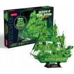 CubicFun 3D Puzzle Pirátská loď Létající Holanďan 360 ks – Zboží Mobilmania