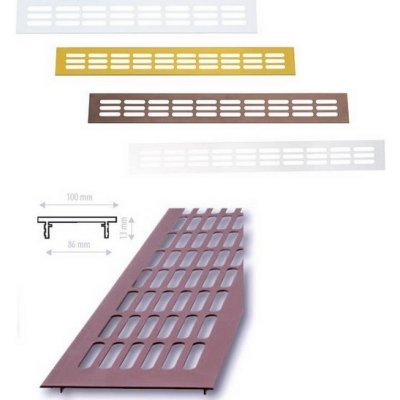 Cobra 400 x 100 mm hnědá – Zboží Mobilmania