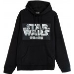 Cerdá mikina s logem a postavičkami Star Wars černá – Zboží Dáma