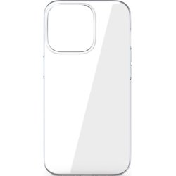Pouzdro Epico Twiggy Gloss iPhone 14 - bílé čiré