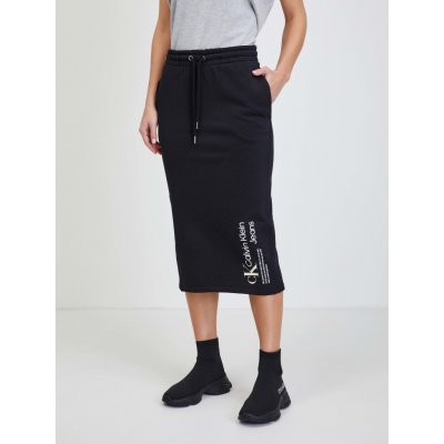 Calvin Klein Jeans midi sukně – Zboží Mobilmania