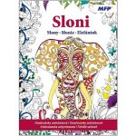 Omalovánky antistresové Sloni 210x290/32s – Sleviste.cz