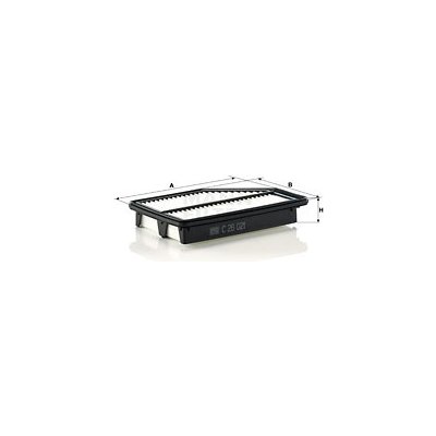 MANN-FILTER Vzduchový filtr C26021 – Zboží Mobilmania
