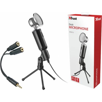 Trust Madell Desktop Microphone 21262 – Hledejceny.cz