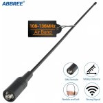 ABBREE AIR Band Anténa 108-136Mhz 38 cm SMA-F – Zbozi.Blesk.cz