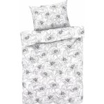 Livarno Home povlečení Renforcé květiny/bílá 140x200 70x90 – Zboží Dáma
