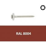 Vrut s podl. 15mm, nerez A2 4,5x35 Torx RAL8004 (Art.8790) 50ks – Hledejceny.cz