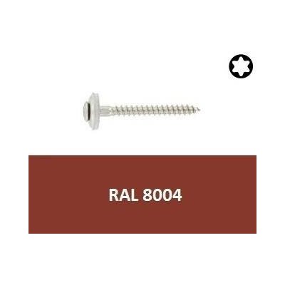 Vrut s podl. 15mm, nerez A2 4,5x35 Torx RAL8004 (Art.8790) 50ks – Hledejceny.cz