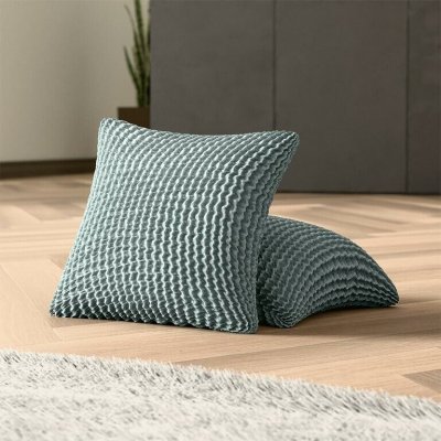 GA.I.CO napínací potah bielastický COSTINA mátová povlaky na polštářky 2 ks 40 x 40 cm – Zboží Dáma