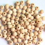Pro Háčkování Dřevěný korálek Ø 16 mm – Zboží Dáma