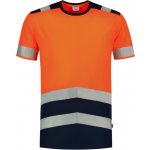 Malfini T-Shirt High Vis Bicolor T01 tričko unisex oranžová S – Zboží Dáma