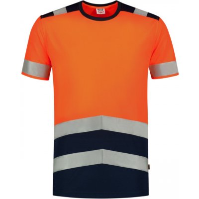 Malfini T-Shirt High Vis Bicolor T01 tričko unisex oranžová S – Zboží Dáma