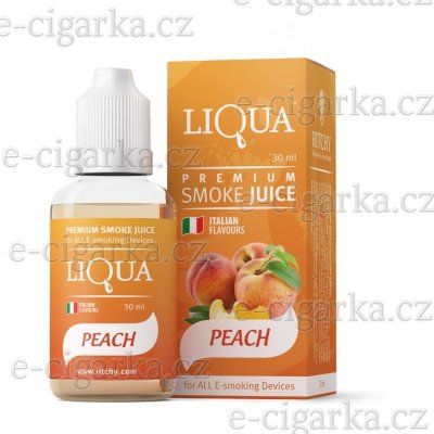 Ritchy Liqua Q Peach 30 ml 6 mg – Zboží Mobilmania