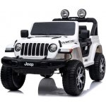 Mamido elektrické autíčko Jeep Wrangler Rubicon 4x4 bílá – Zboží Dáma