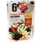Admit Tea Lights Coconut-Vanilla 6 ks – Zboží Mobilmania