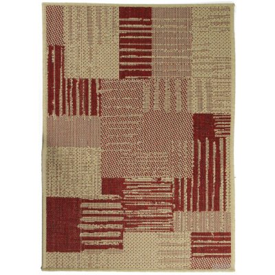 Oriental Weavers SISALO/DAWN 706/044P Červená – Zboží Mobilmania