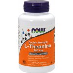 NOW Foods L-Theanine s Inositolem Double Strength 200 mg 120 rostlinných kapslí – Hledejceny.cz