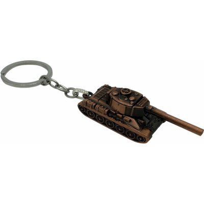 Přívěsek na klíče tank Měděná