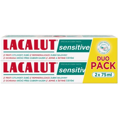 LACALUT Sensitive 2 x 75 ml – Hledejceny.cz