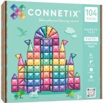 Connetix Magnetická stavebnice Pastel Creative Pack 104 ks – Zboží Živě