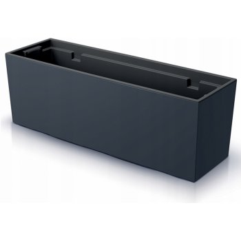 Prosperplast Květináč 58 x 18 x 19,5 cm plast černý