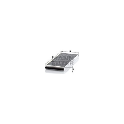 MANN-FILTER Filtr, vzduch v interiéru CUK3955 – Hledejceny.cz