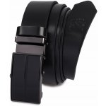 Beltimore pásek pánský kožený ke kalhotám automat elegantní černý – Zboží Dáma