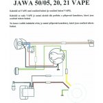 Elektroinstalace (VAPE 20W) - JAWA 50 05,20-21 – Zbozi.Blesk.cz