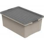 Rotho úložný box ECO COMPACT 38L cappuccino – Zboží Dáma